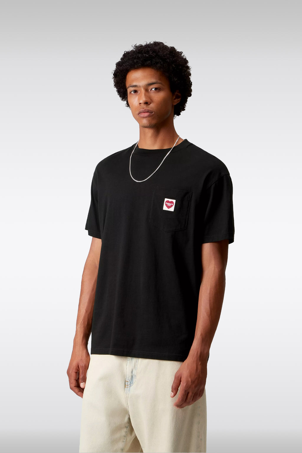 alt-image__S/S-POCKET-HEART-T-SHIRT-COTTON-SINGLE-JERSEY-Nero/rosso