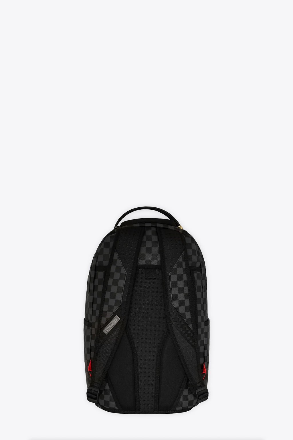 alt-image__Zaino-in-pvc-nero-a-scacchi-con-bocca-shark---Midnight-Chateau-Dlxsv-Backpack