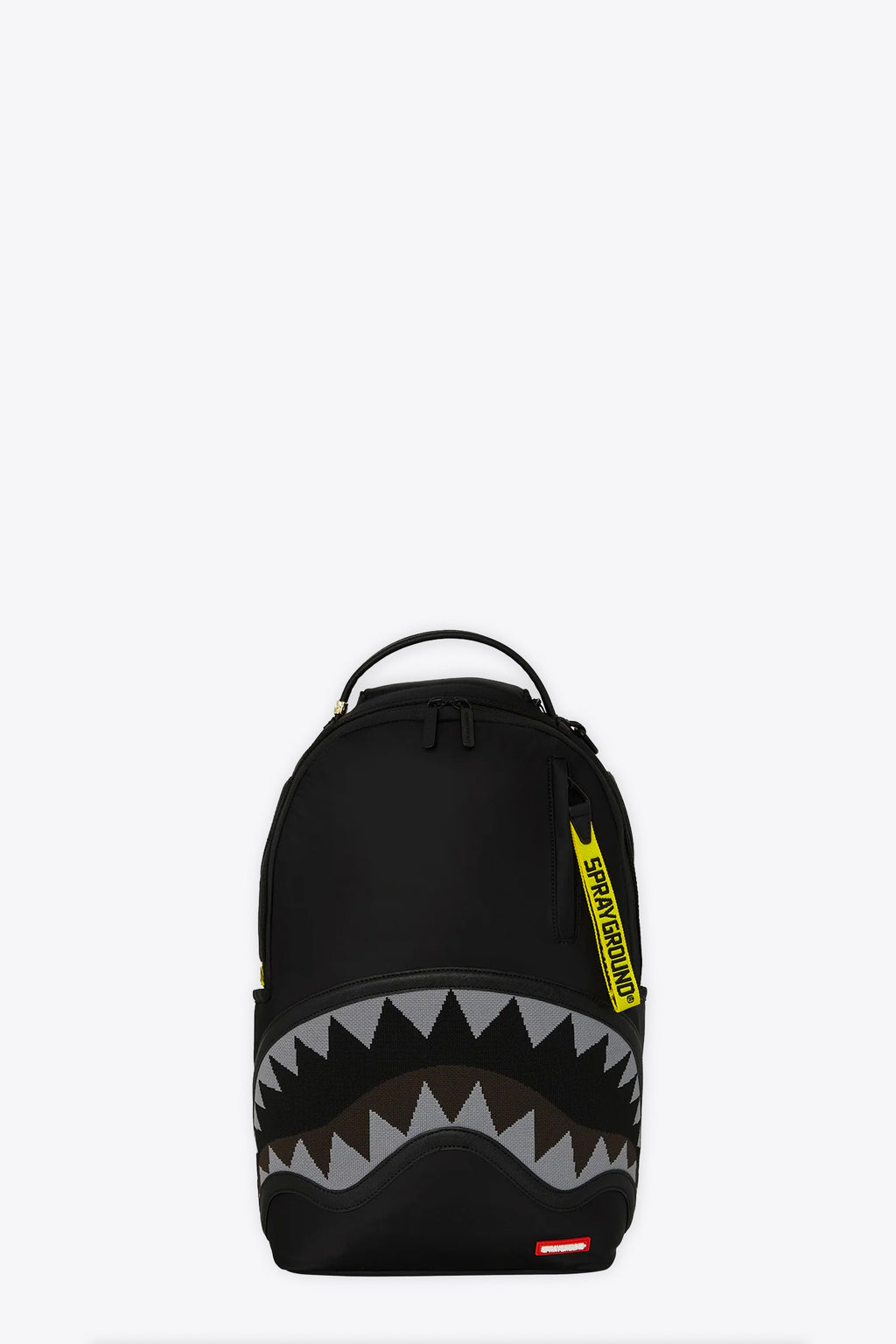 alt-image__SHARK-CENTRAL-YELLOW-TAPE-DLX-SATIN-BACKPACK-Nero/giallo