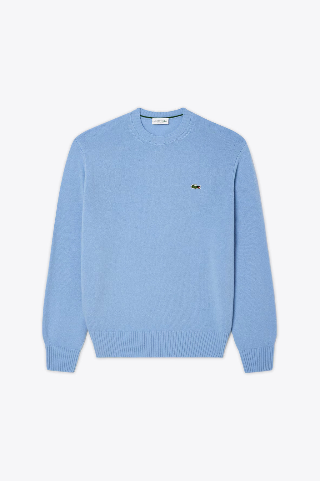 alt-image__Light-blue-carded-wool-sweater-with-chest-logo
