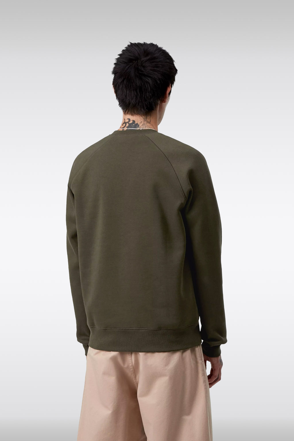 alt-image__Military-green-sweatshirt-with-logo-embroidery---Chase-Sweatshirt