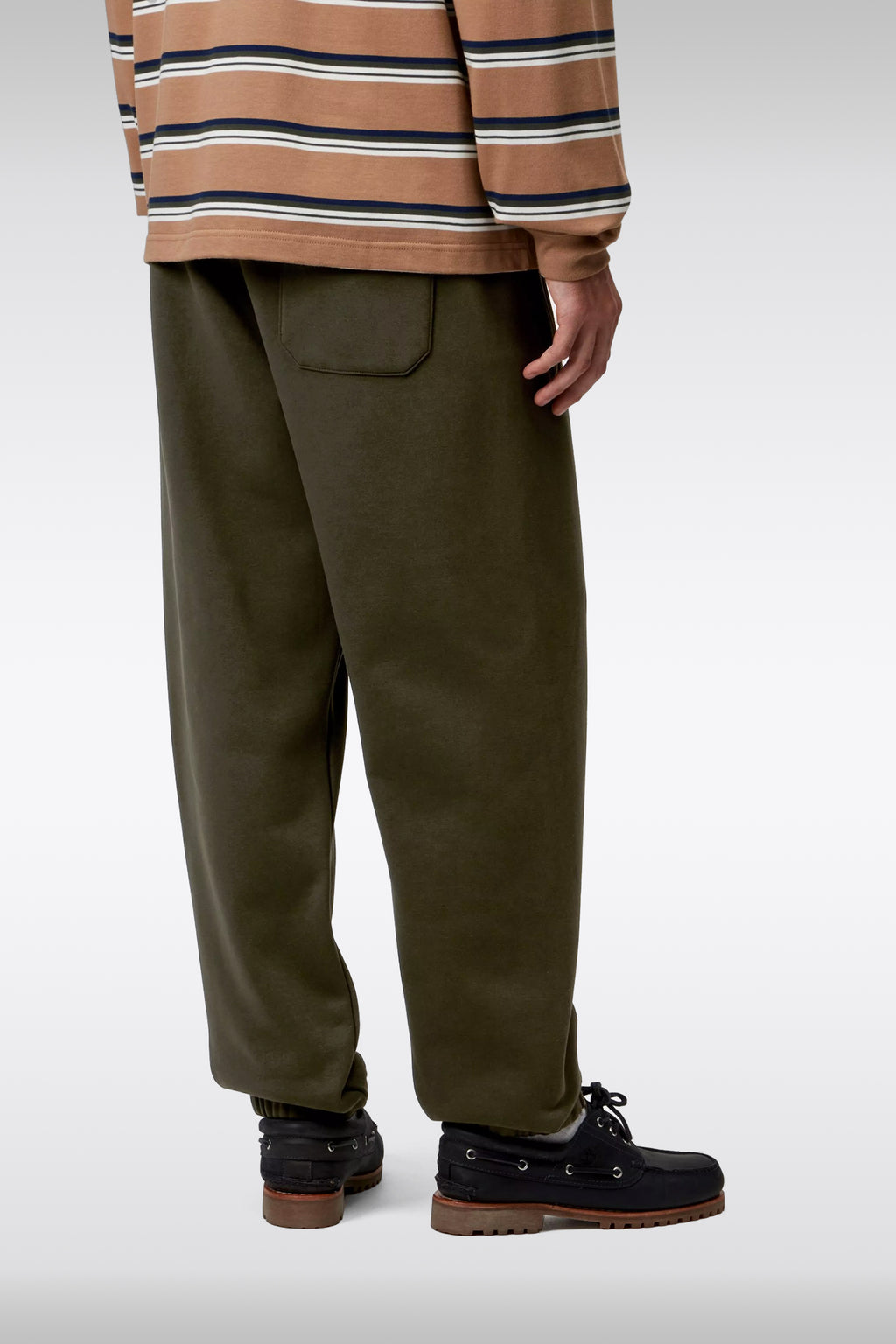 alt-image__Pantalone-in-felpa-verde-militare-con-logo-ricamato---Chase-Sweat-Pant