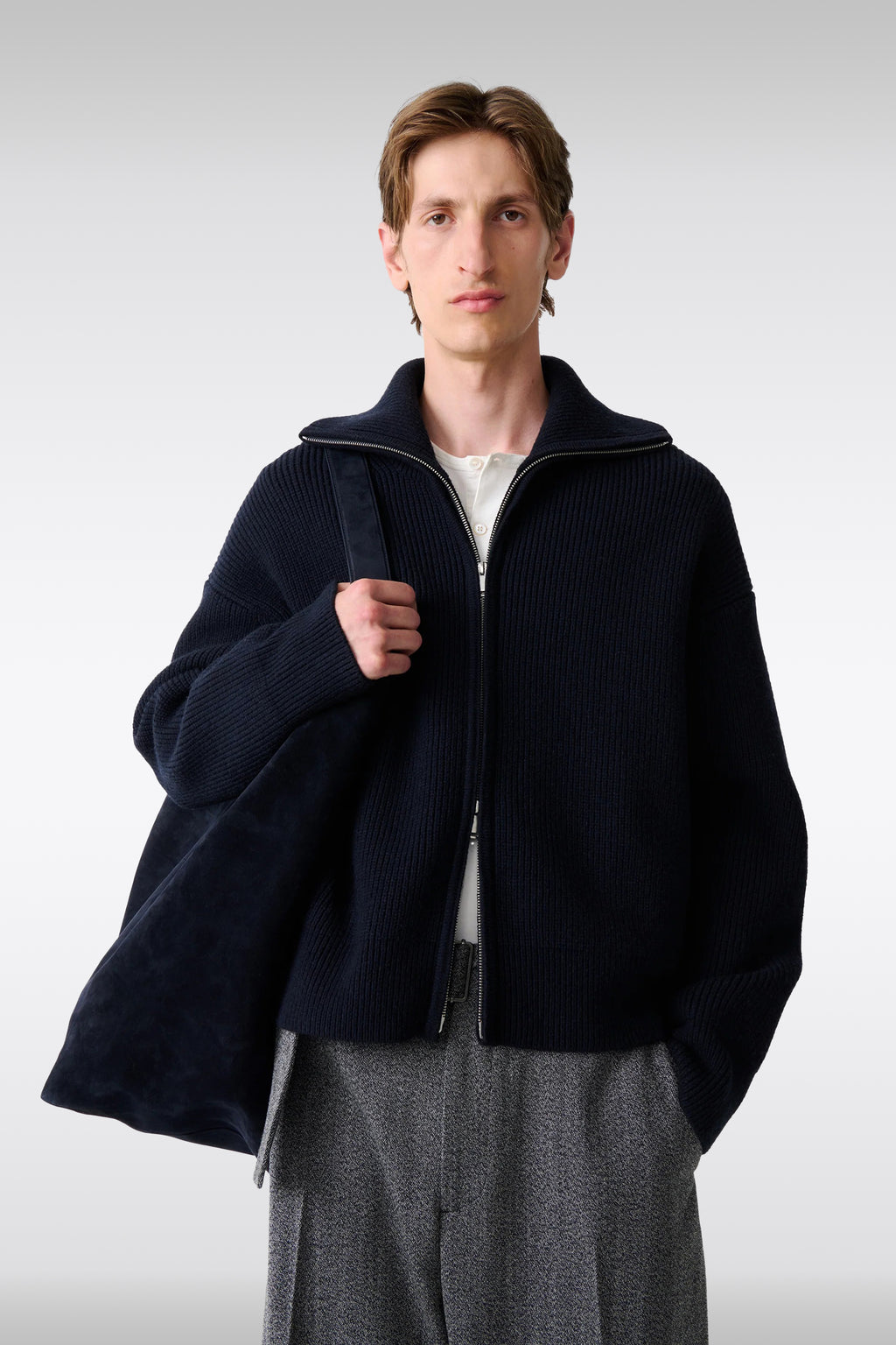 alt-image__Cardigan-in-lana-a-coste-blu-navy-con-zip---Sandos