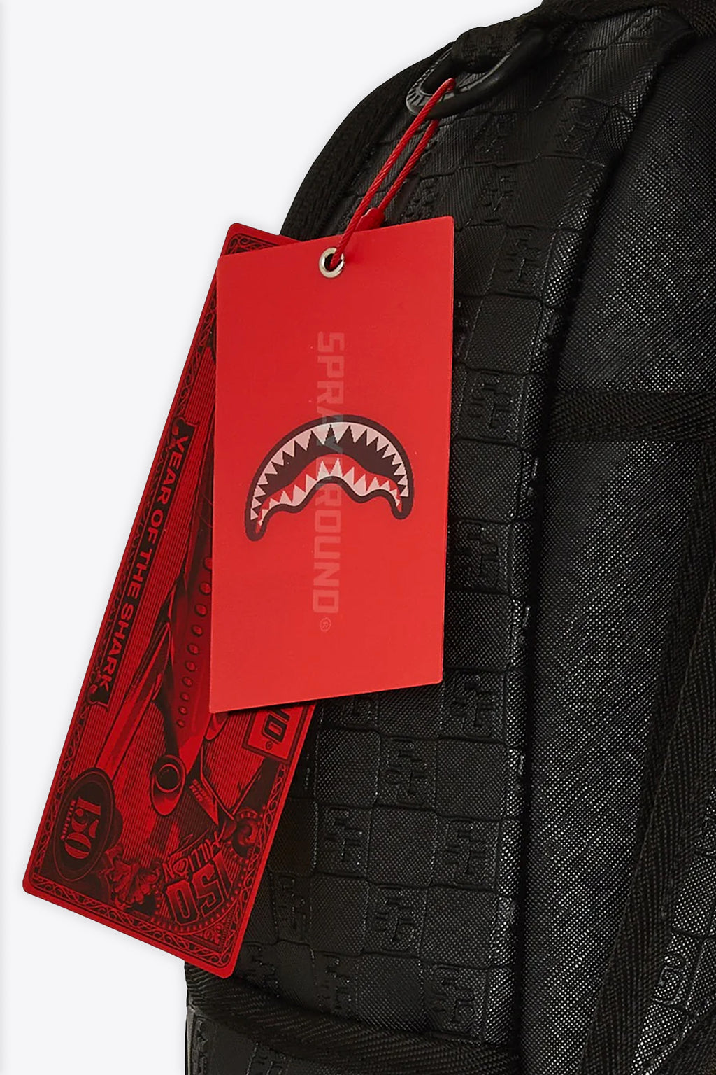 alt-image__Black-check-pvc-backpack-with-shark-mouth-signature--Blackout-Sharks-in-Paris-Dlxsv-Backpack-