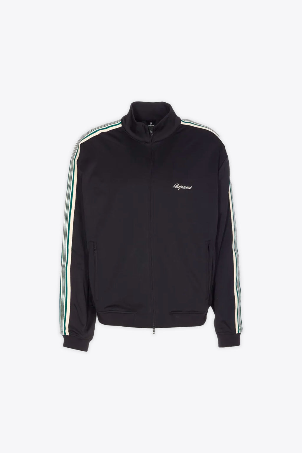 alt-image__Black-acetate-track-jacket-with-side-taping---Taped-Track-Jacket