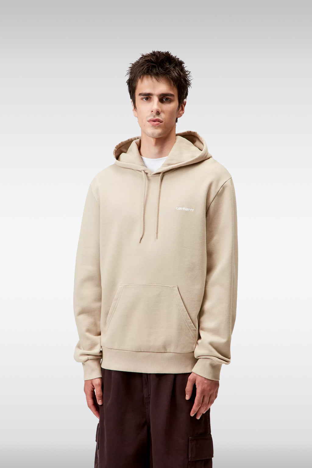 alt-image__HOODED-SCRIPT-EMBROIDERY-SWEAT-Beige