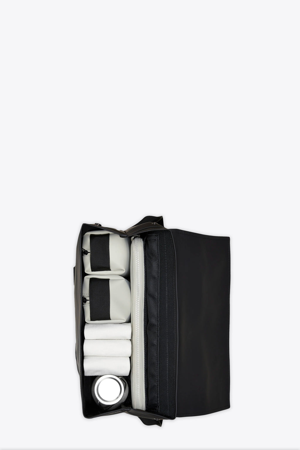 alt-image__Borsa-nera-squadrata-in-PU-impermeabile---MSN-Bag