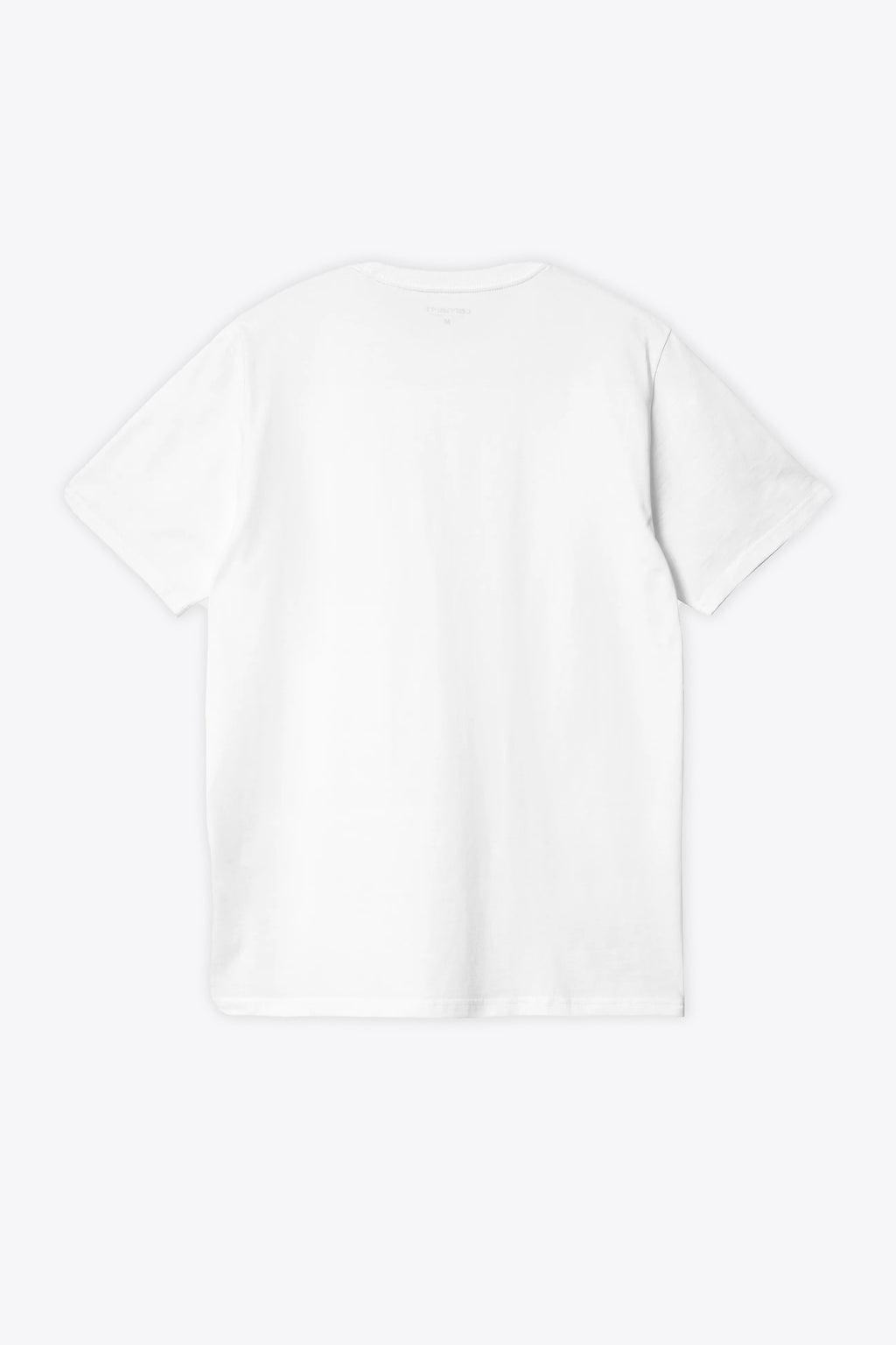 alt-image__T-shirt-bianca-in-cotone-con-tasca-e-logo-al-petto---S/S-Pocket-T-Shirt
