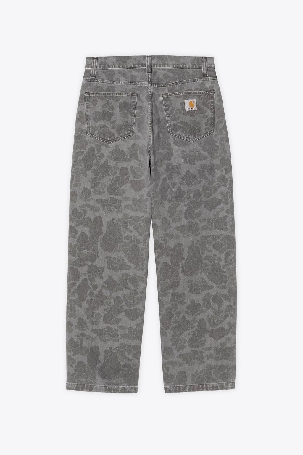 alt-image__Grey-denim-5-pockets-loose-fit-jeans-with-camouflage-print---Duck-Landon-Pant