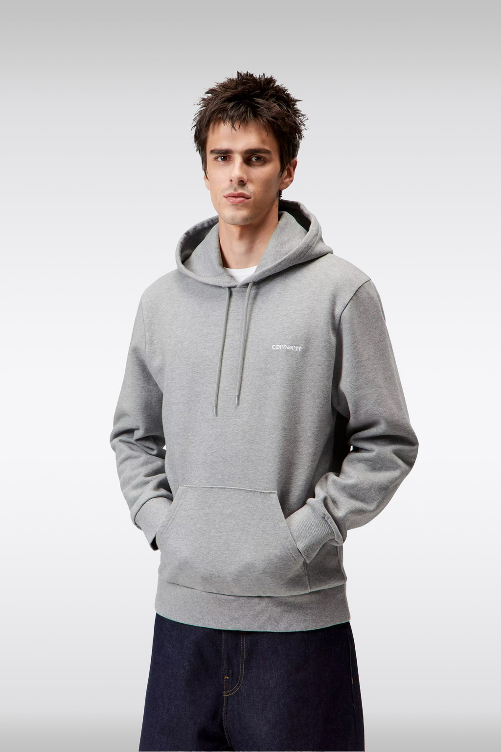 alt-image__HOODED-SCRIPT-EMBROIDERY-SWEAT-Grigio