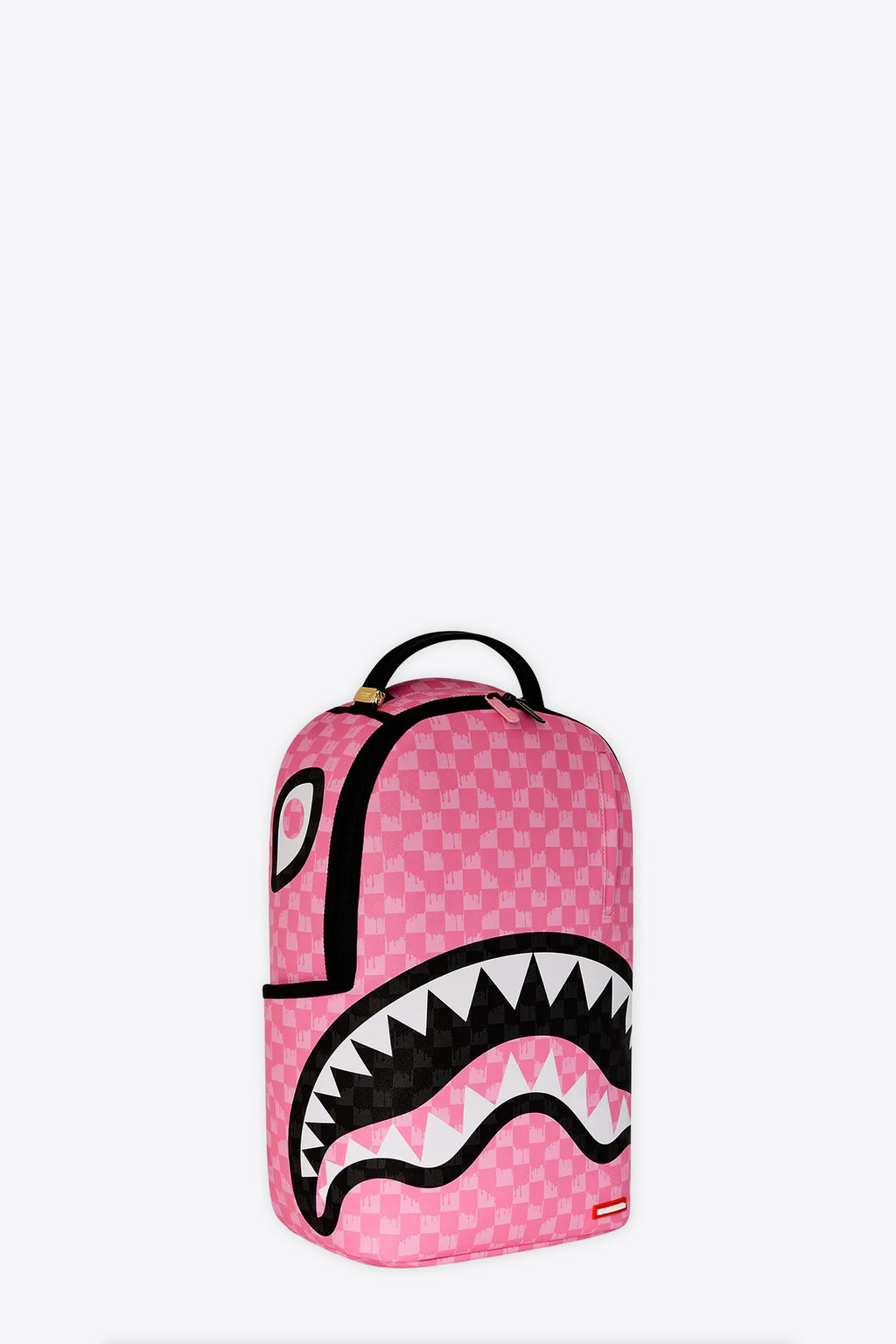 alt-image__Zaino-in-pvc-rosa-a-scacchi---Pink-and-Black-Drip-Check-Dlxsv-Backpack
