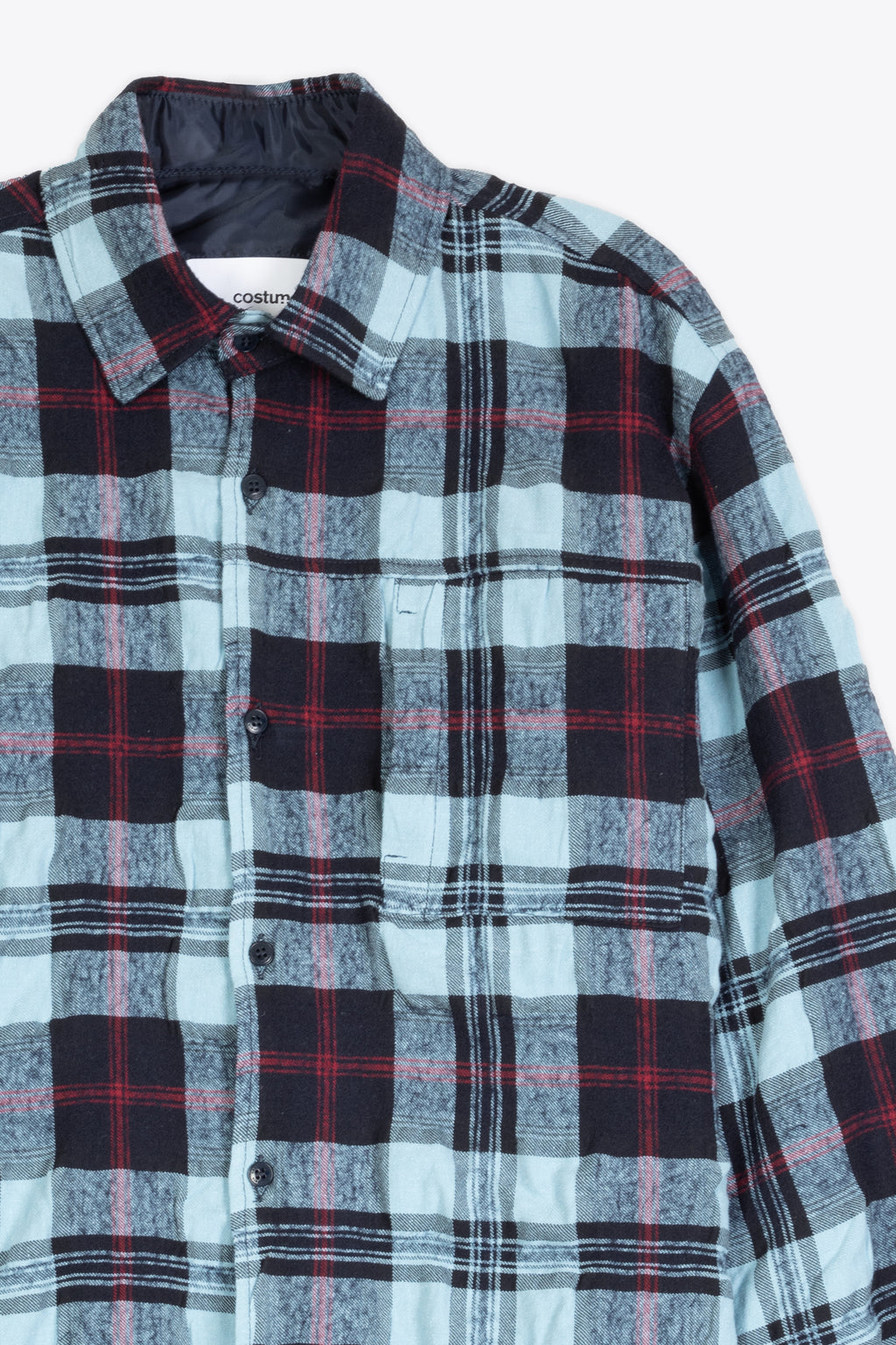 alt-image__Camicia-in-flanella-a-quadri-celeste-con-imbottitura---Ethan