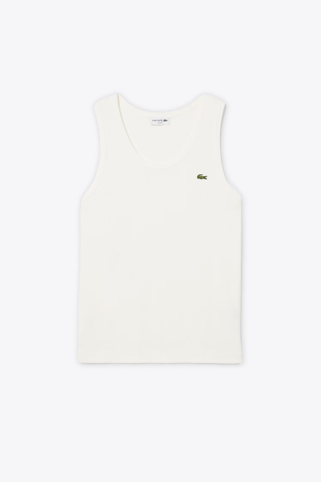 alt-image__White-ribbed-cotton-tank-top-with-chest-logo