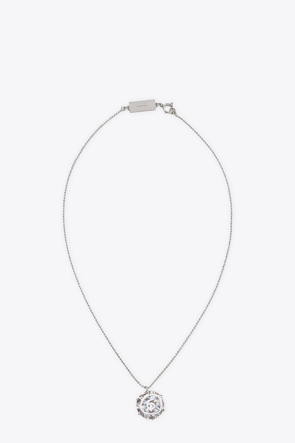 alt-image__Collana-in-ottone-argento-con-pendente-in-strass