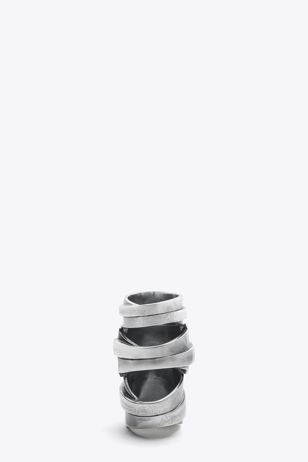 alt-image__Anello-a-fasce-multiple-in-ottone-color-argento-con-logo-inciso