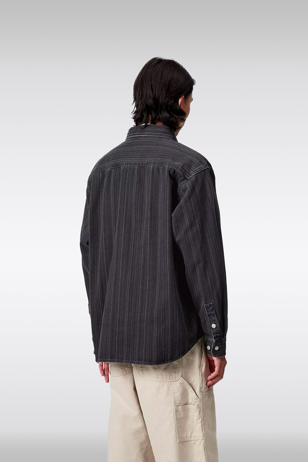 alt-image__Camicia-nera-in-denim-rigato---Rylan-Shirt-Jac