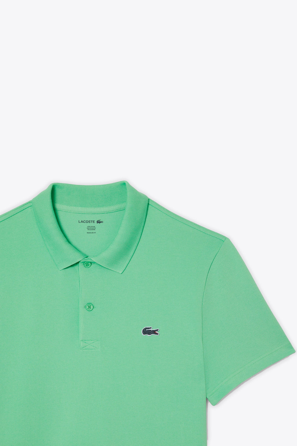 alt-image__Polo-in-misto-cotone-verde-menta-regular-fit