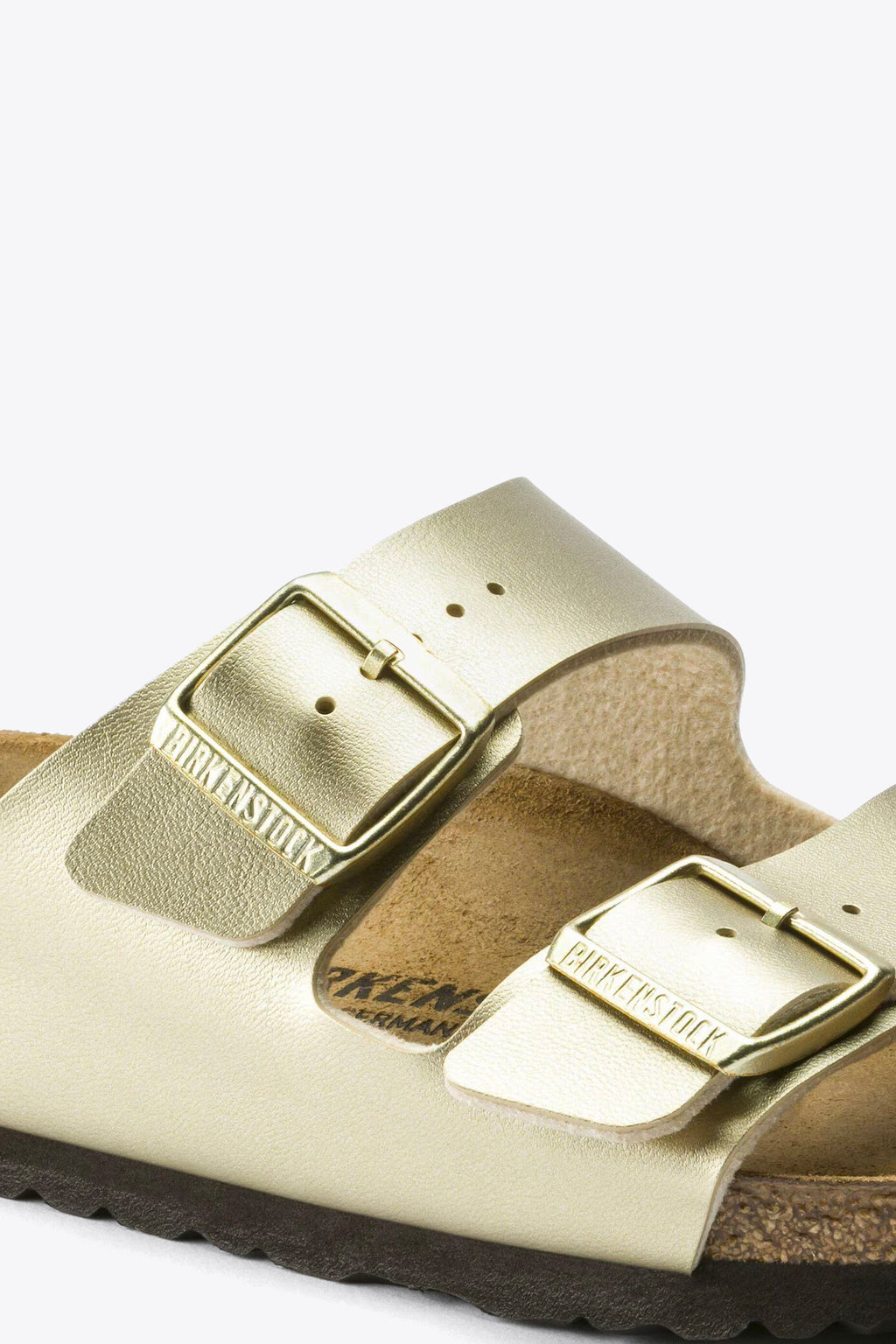 alt-image__Sandalo-in-pelle-sintetica-oro-con-due-cinturini---Arizona-Birko-Flor