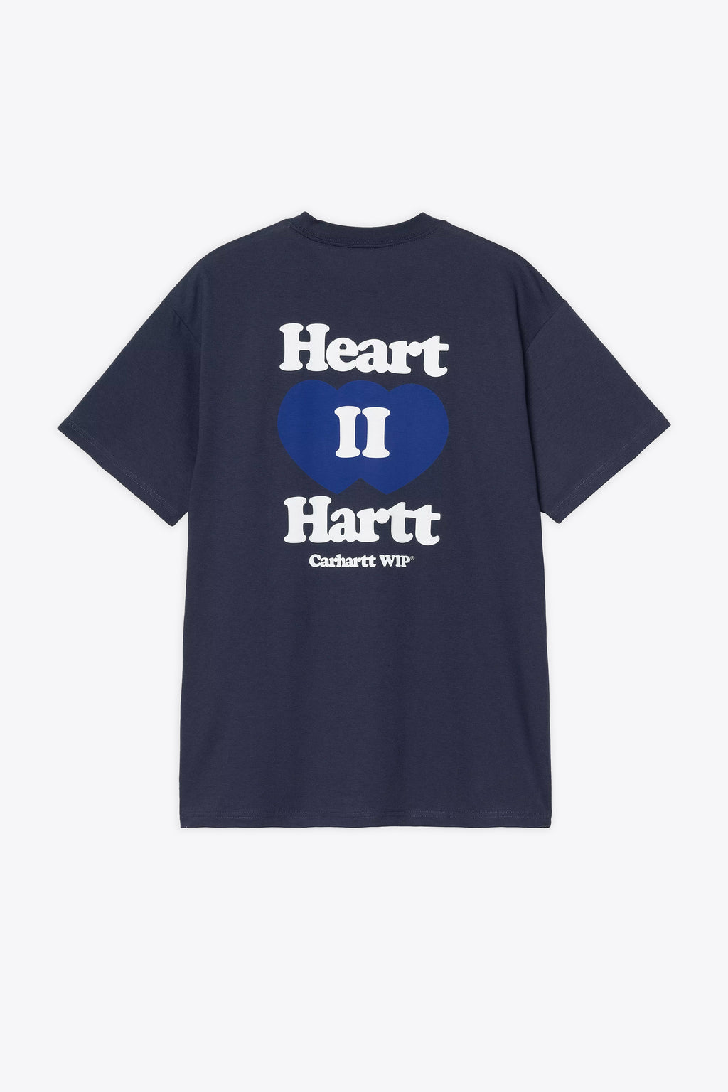 alt-image__Navy-blue-cotton-t-shirt-with-heart-shaped-patch-at-chest---S/S-Heart-II-Hartt-T-Shirt