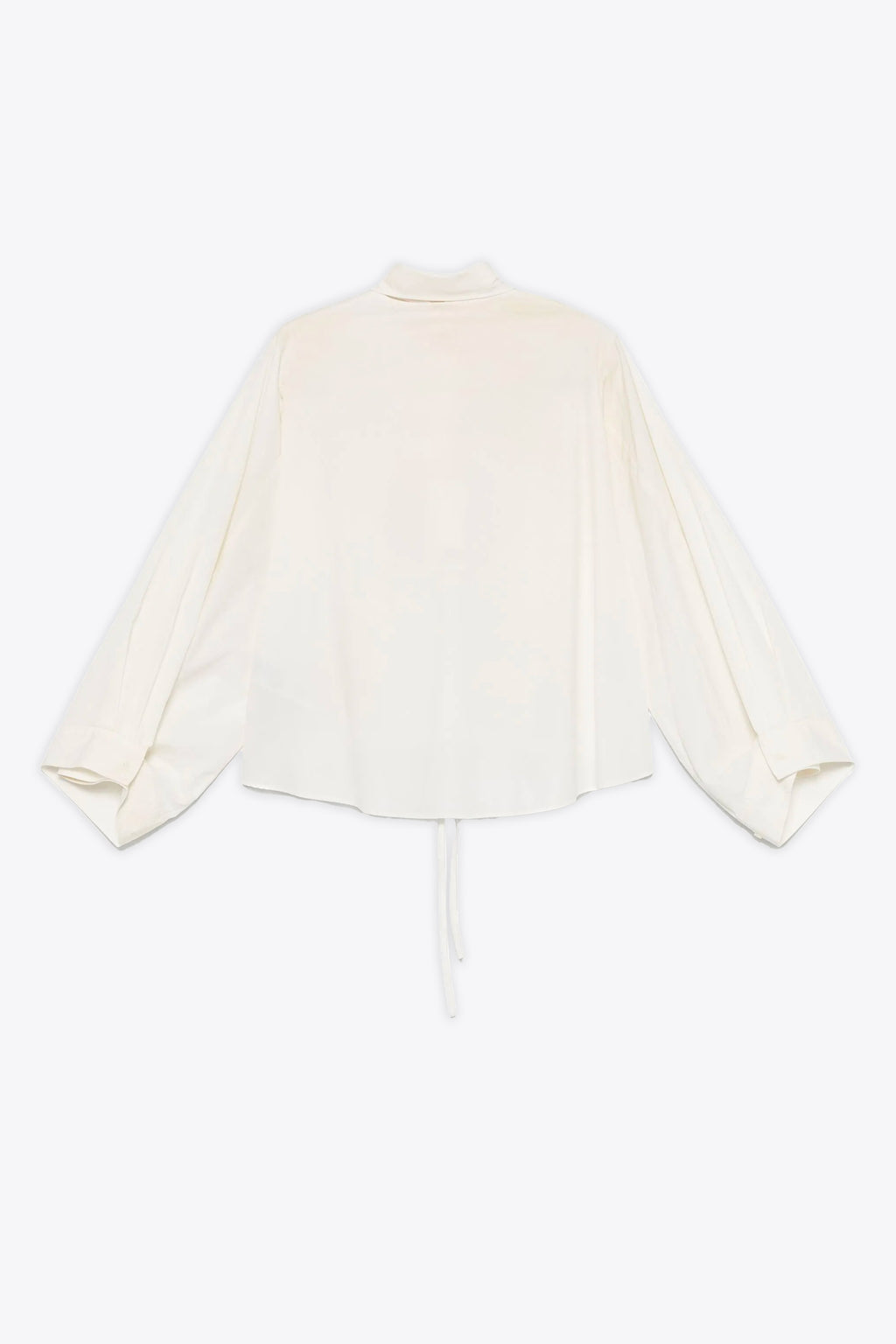 alt-image__Camicia-boxy-fit-bianca-in-cotone-con-collo-staccabile