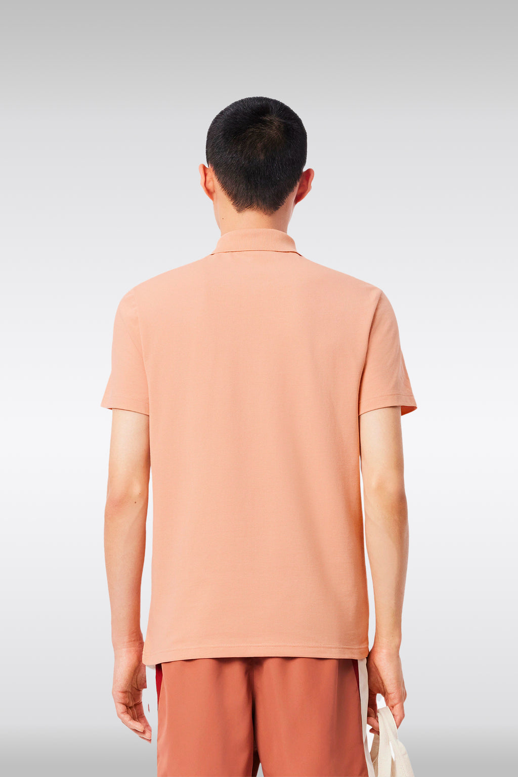 alt-image__Salmon-pink-cotton-blend-polo-shirt-with-short-sleeves
