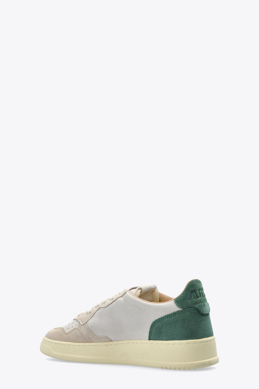 alt-image__Sneaker-bassa-in-suede-panna,-beige-e-verde---Medalist-Low