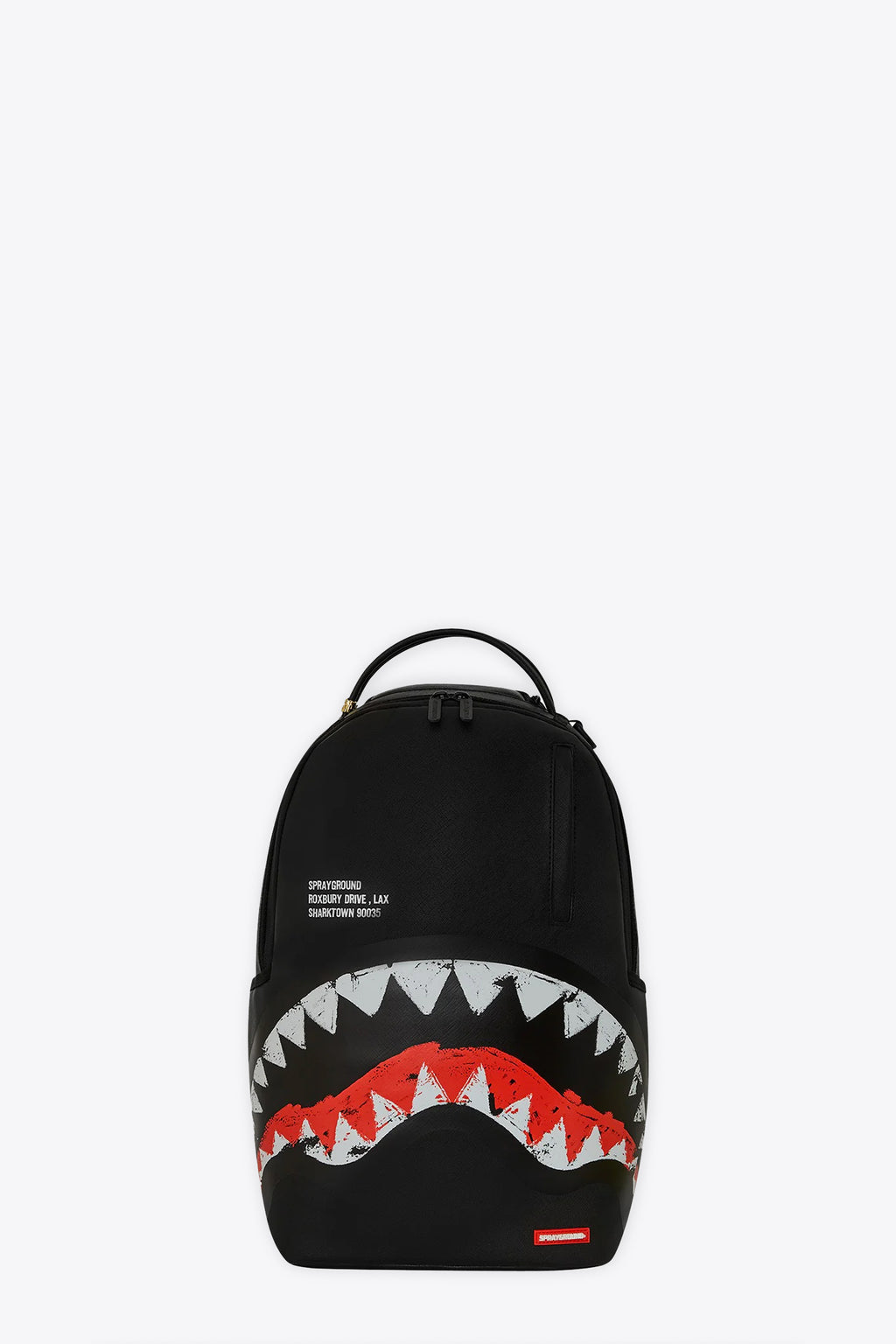 alt-image__Zaino-nero-in-pvc-con-bocca-shark---Shark-Central-Lax-Backpack