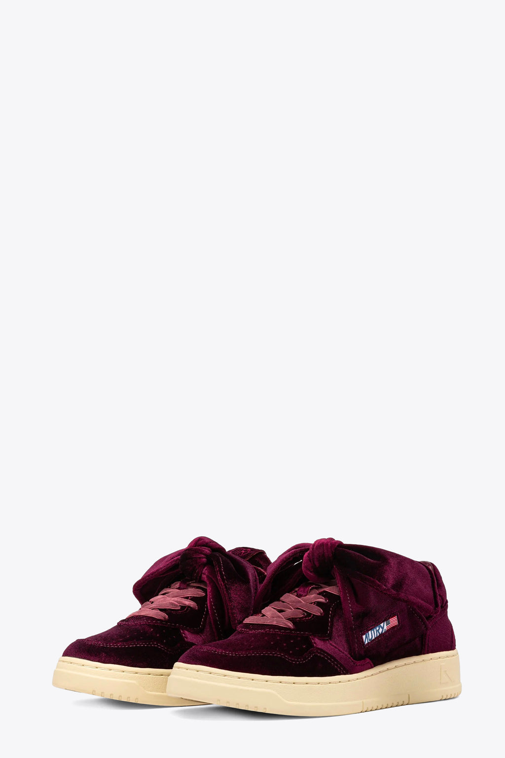 alt-image__Sneaker-bassa-in-velluto-bordeaux-con-fiocco---Medalist-Low