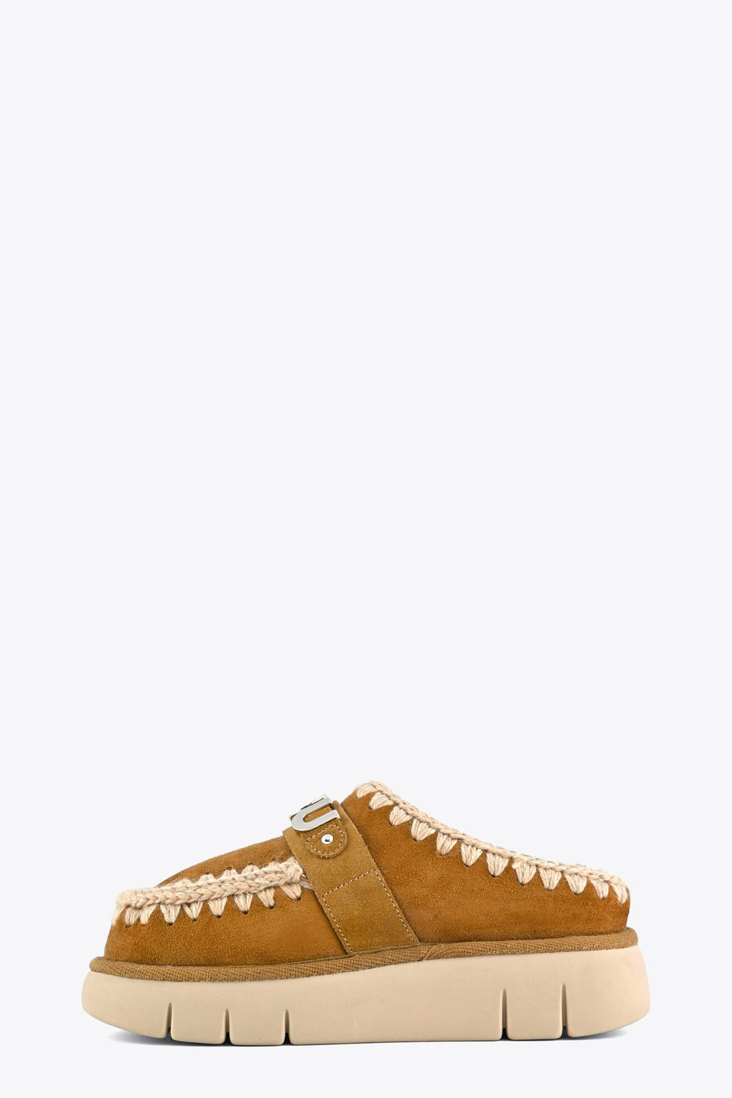 alt-image__Sabot-in-montone-color-cammello-con-logo-in-metallo---Bounce-Clog-Metal-Logo