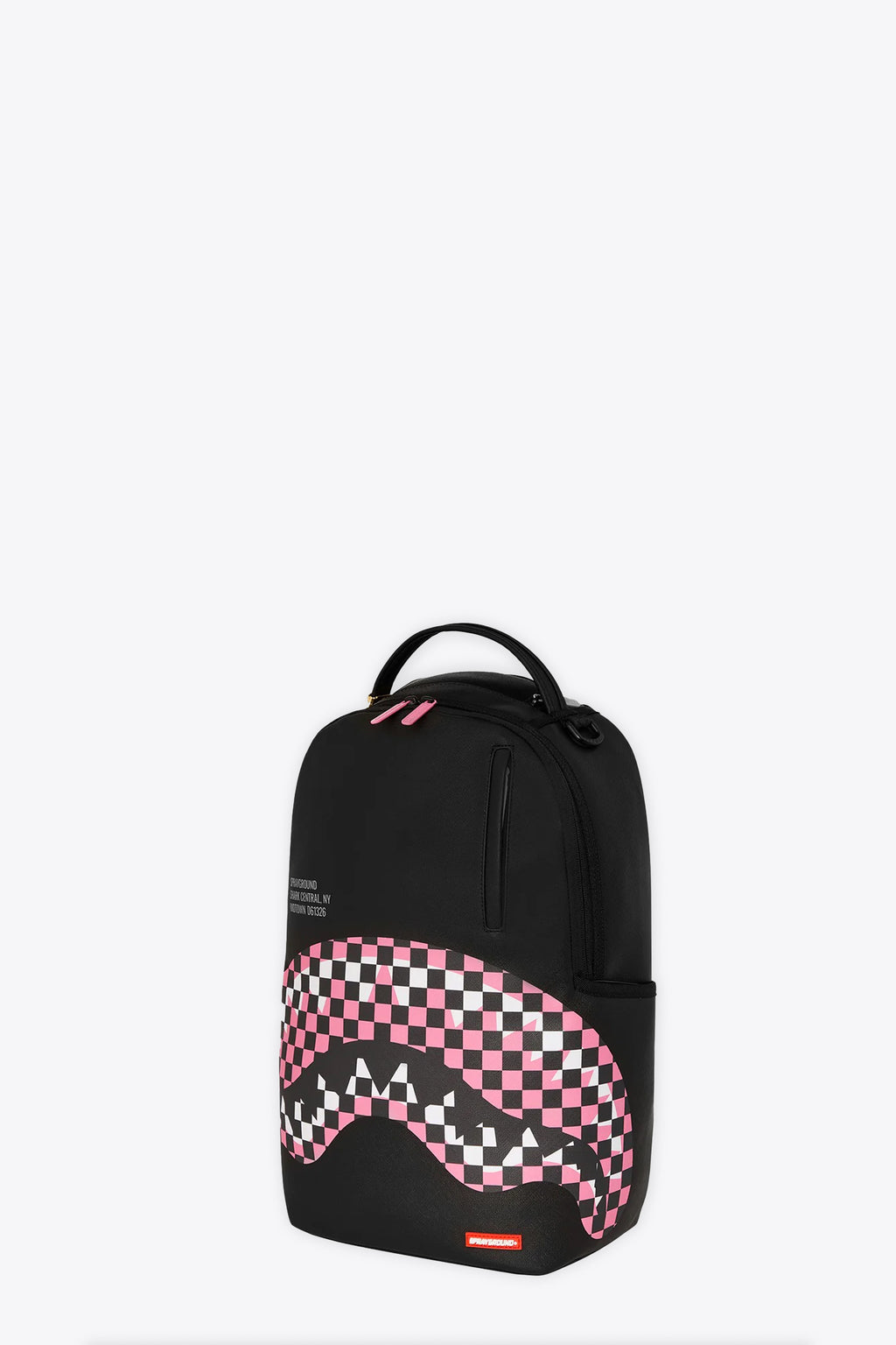 alt-image__SHARK-CENTRAL-BREAKUP-CHECK-SORBET-GREY-BACKPACK-Nero/rosa