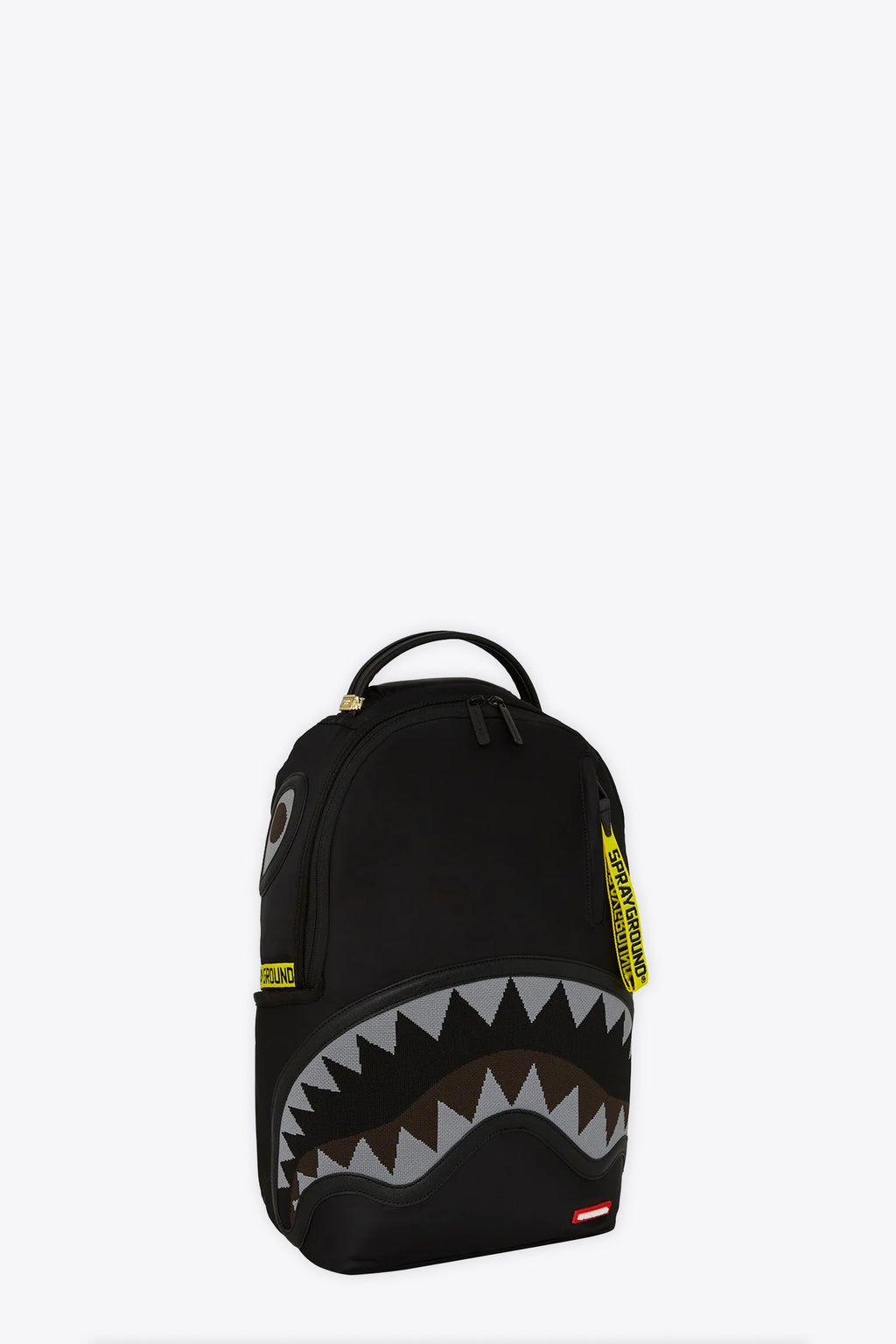 alt-image__SHARK-CENTRAL-YELLOW-TAPE-DLX-SATIN-BACKPACK-Nero/giallo