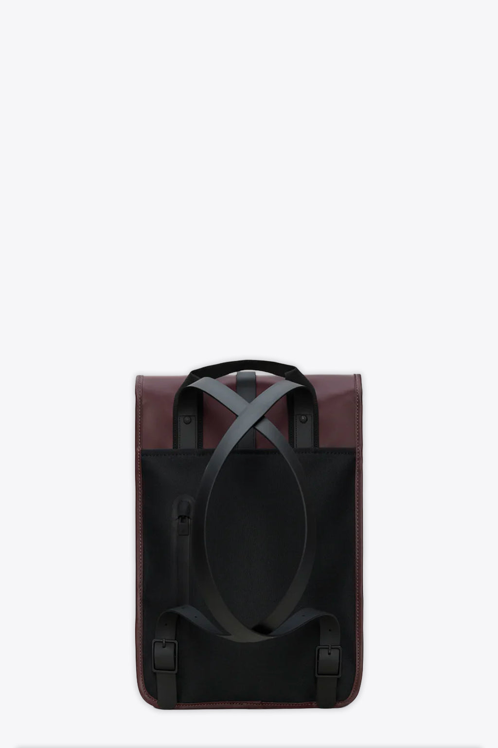 alt-image__Unisex-burgundy-waterproof-PU-backpack---Backpack-Mini