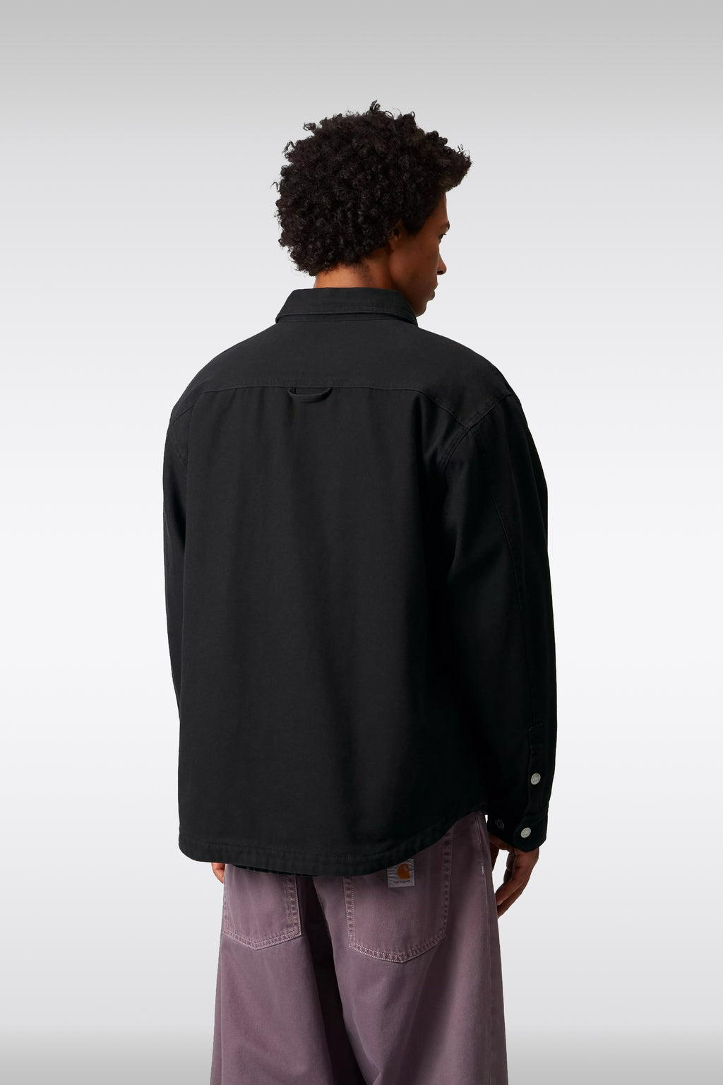 alt-image__Black-canvas-shirt-jacket-with-fleece-lining---Selby-Shirt-Jac