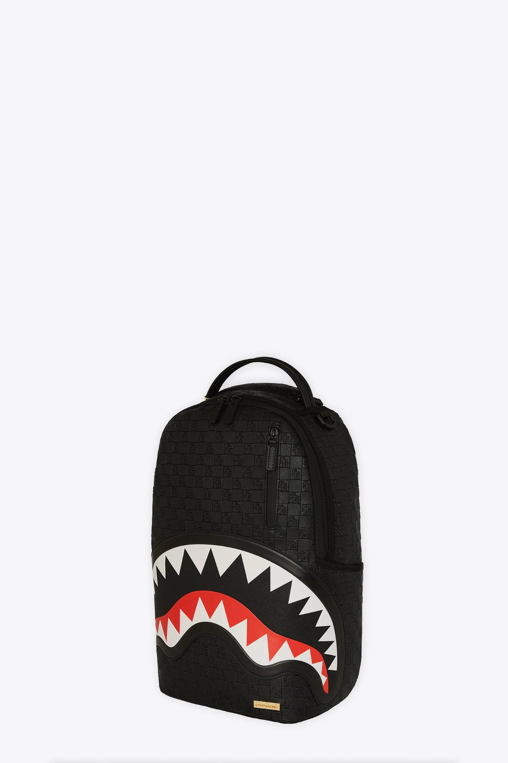 alt-image__Black-check-pvc-backpack-with-shark-mouth-signature--Blackout-Sharks-in-Paris-Dlxsv-Backpack-