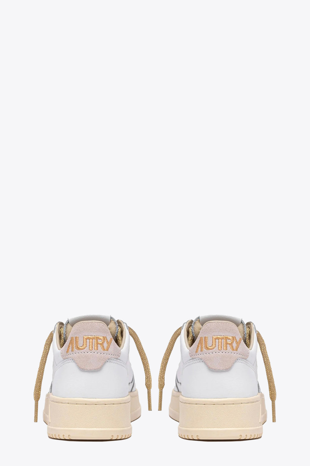 alt-image__Sneaker-bassa-in-pelle-bianca-con-lacci-lurex-oro---Medalist-Low