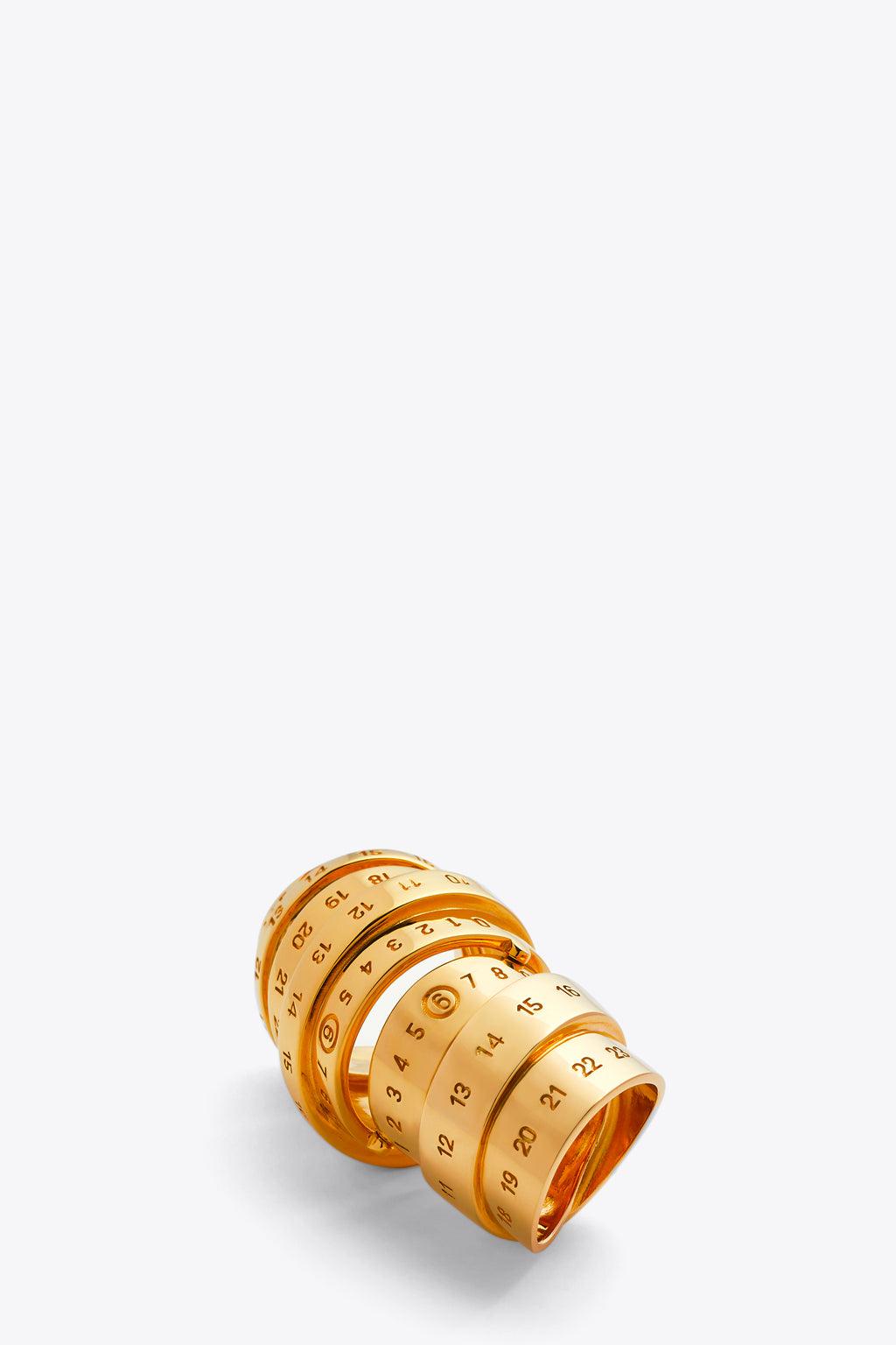 alt-image__Anello-a-fasce-multiple-in-ottone-color-oro-con-logo-inciso