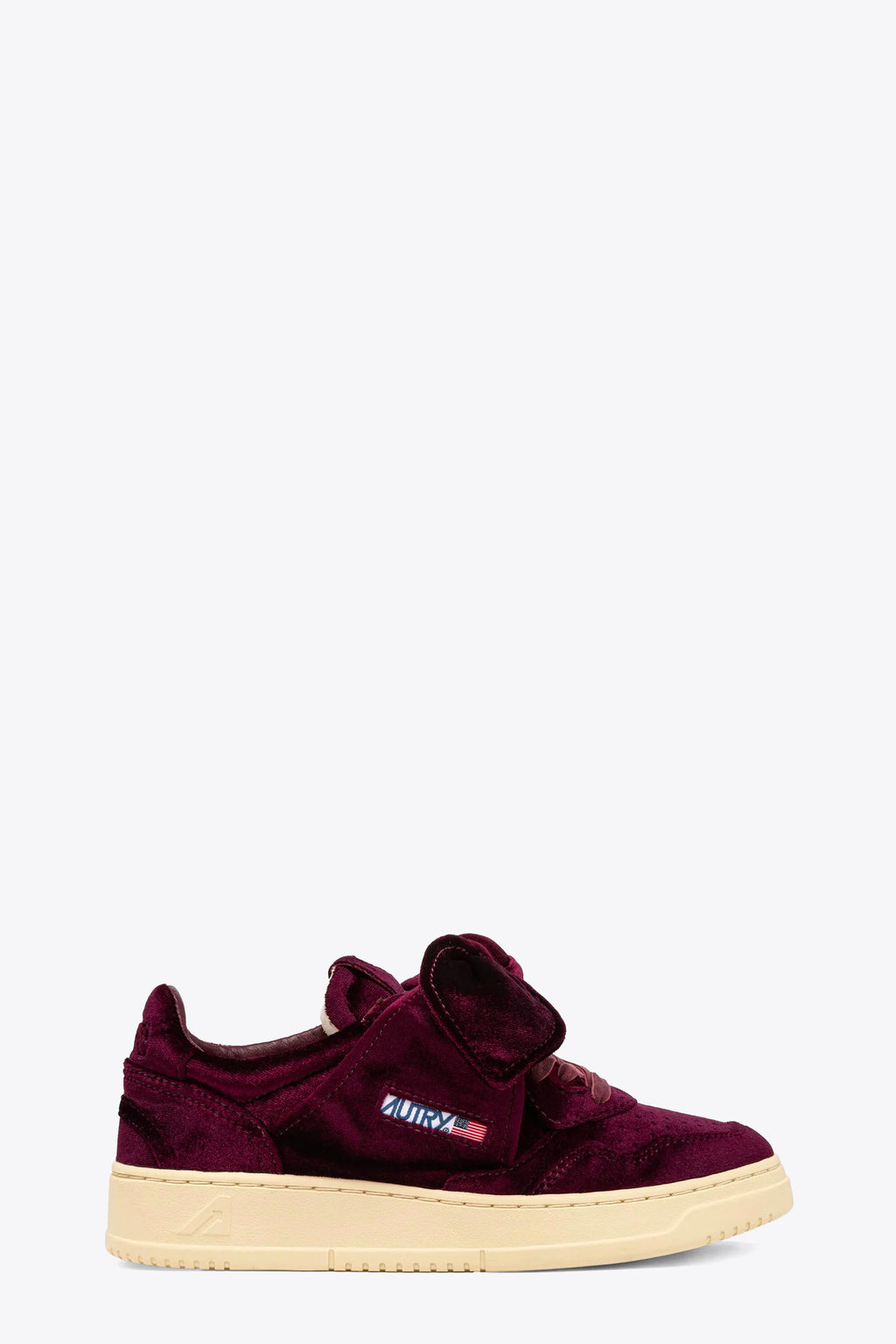 alt-image__Sneaker-bassa-in-velluto-bordeaux-con-fiocco---Medalist-Low