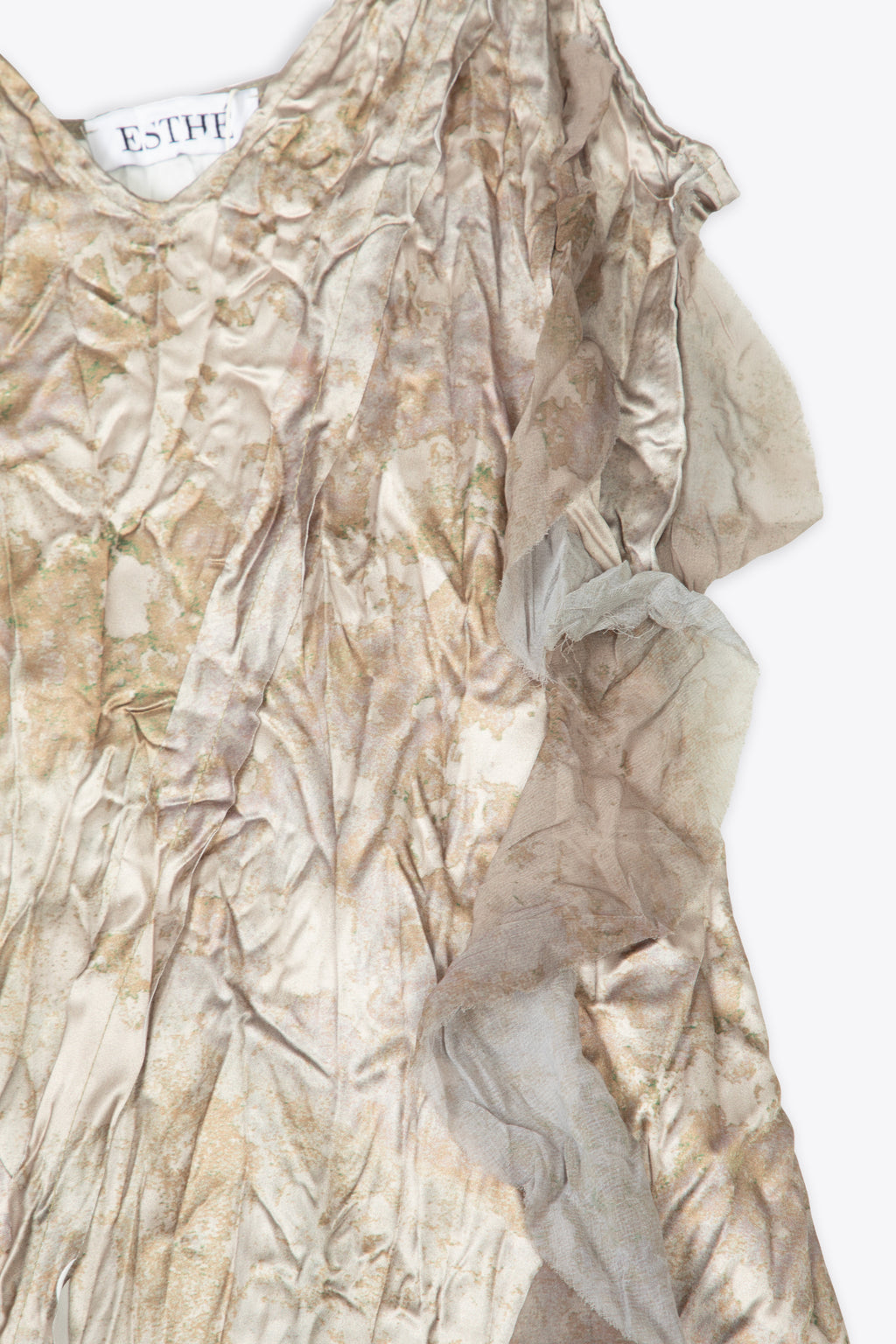 alt-image__Abito-asimmetrico-in-satin-beige-con-stampa-astratta---Asymmetric-Satin-Crinkle-Dress