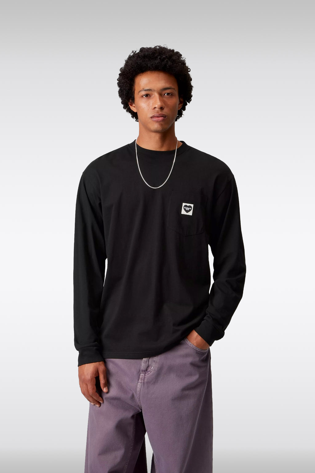 alt-image__L/S-POCKET-HEART-T-SHIRT-COTTON-SINGLE-JERSEY-Nero