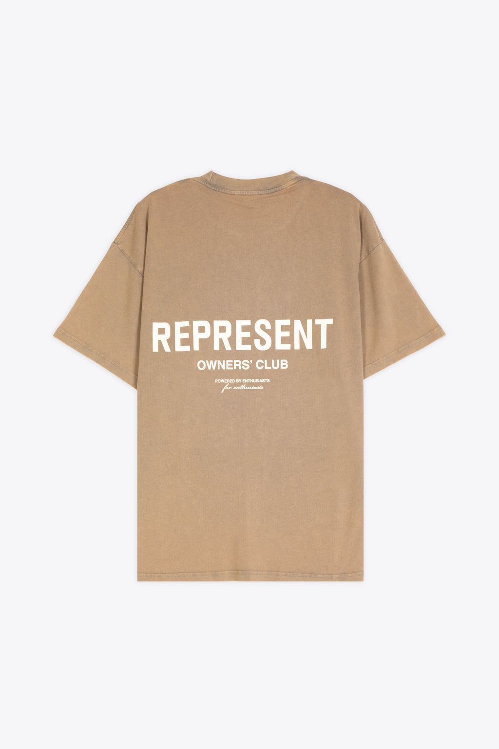 alt-image__T-shirt-in-cotone-lavato-beige-con-logo-al-petto-e-sul-retro---Represent-Owners-Club-T-Shirt