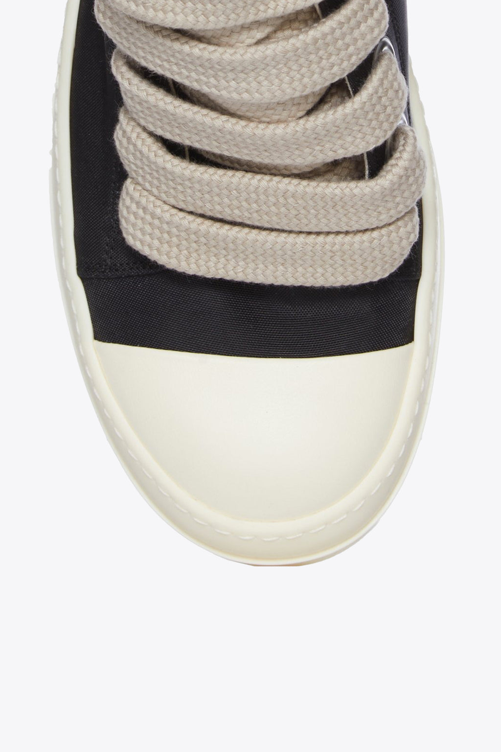 alt-image__SCARPE-IN-DENIM--JUMBOLACE-LOW-SNEAKS-Nero/panna
