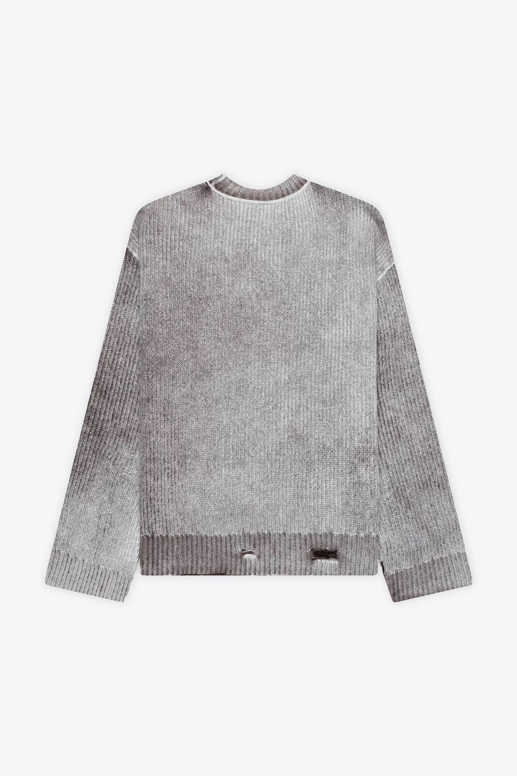 alt-image__Pullover-reversibile-in-lana-marrone-con-rotture---Reversible-Fade-Out-Knit