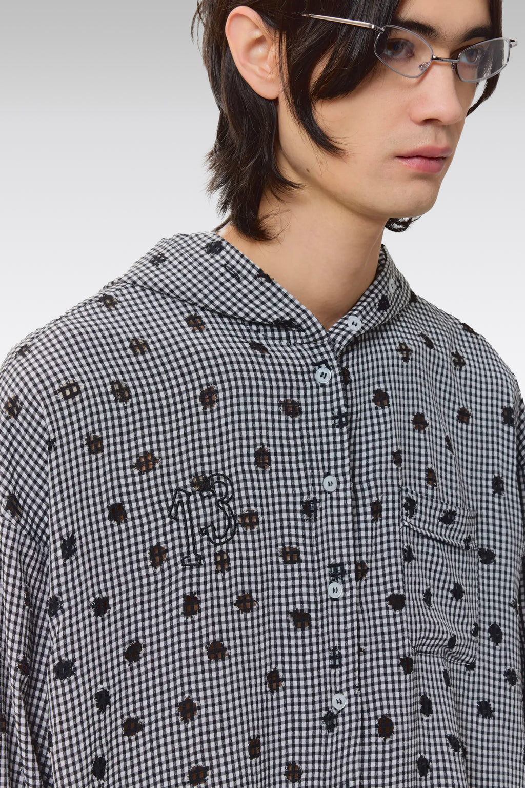 alt-image__Camicia-unisex-oversize-in-cotone-a-quadri-nero-e-bianco-con-cappuccio---Hooded-Button-Up-Shirt