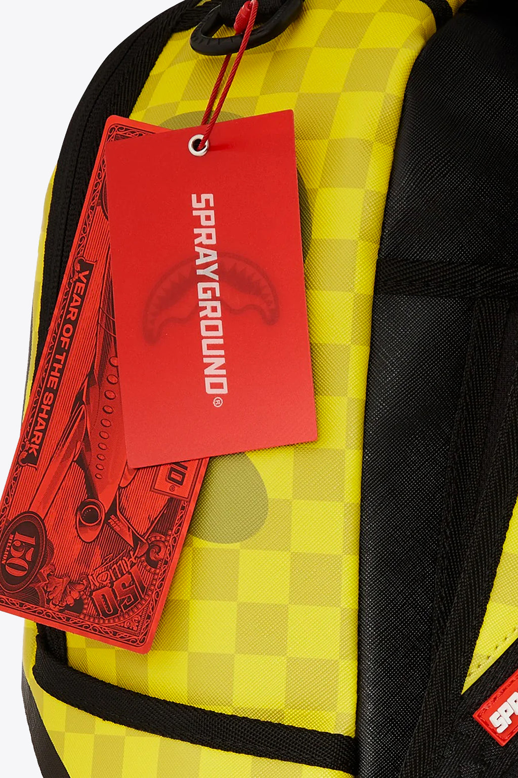 alt-image__Zaino-in-pvc-giallo-a-scacchi-con-stampa-Spongebob---Spongebob-Checkerbob-Dlxsv-Backpack