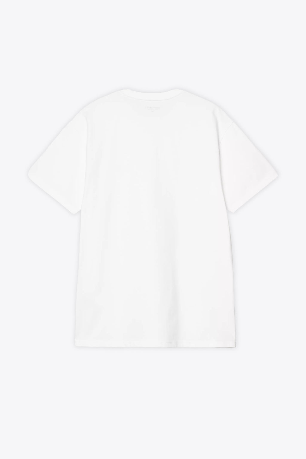 alt-image__T-shirt-bianca-in-cotone-con-logo-ricamato-al-petto---S/S-Chase-T-Shirt