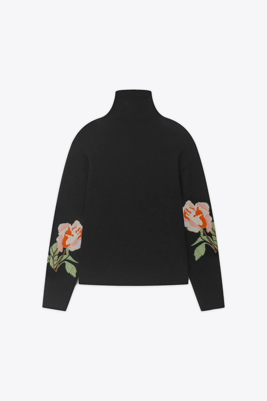 alt-image__Black-wool-turtleneck-sweater-with-roses-intarsia---Frannie-