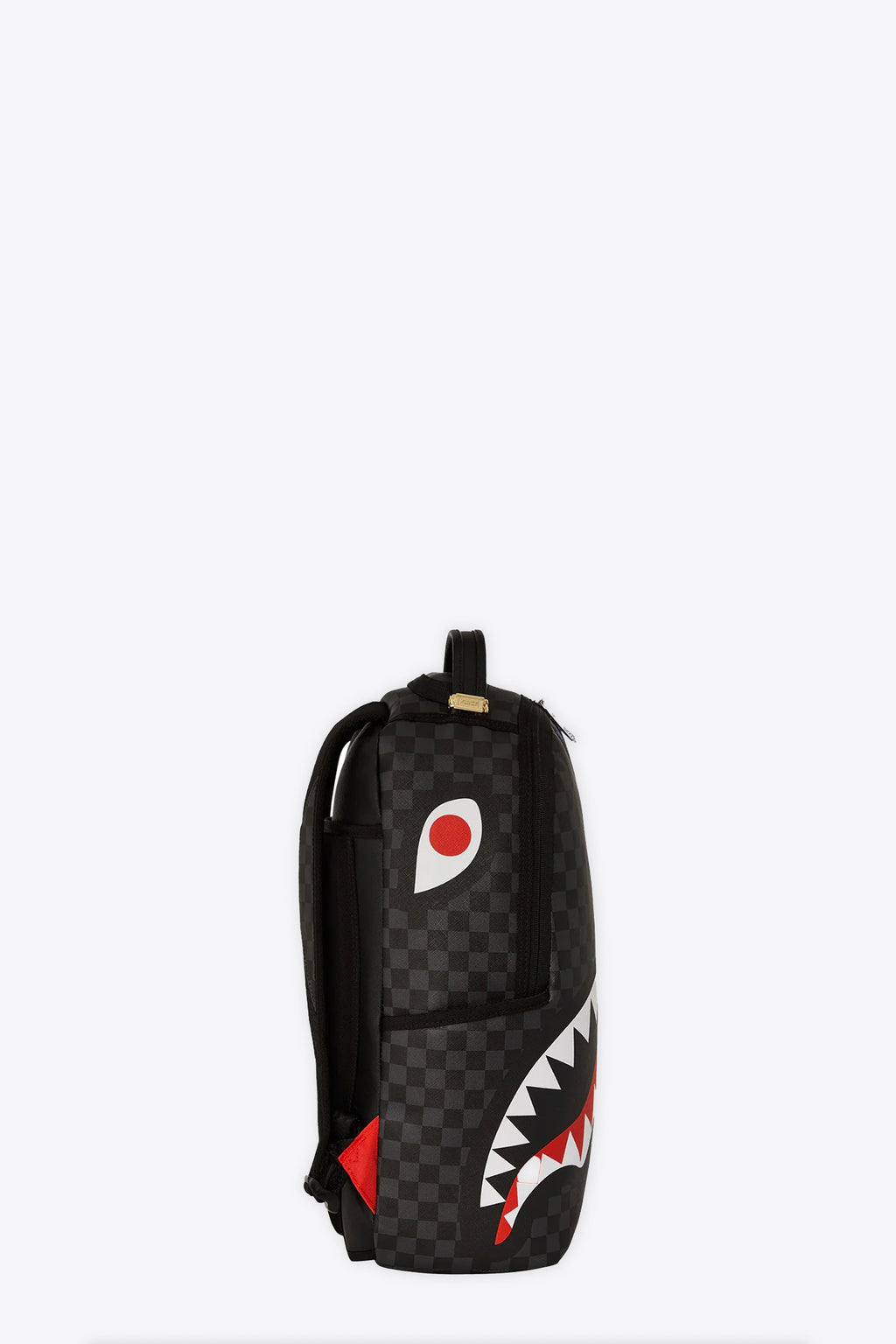 alt-image__Black-check-pvc-backpack-with-tropical-leaves-detail---Treehouse-Party-Dlxsv-Backpack-