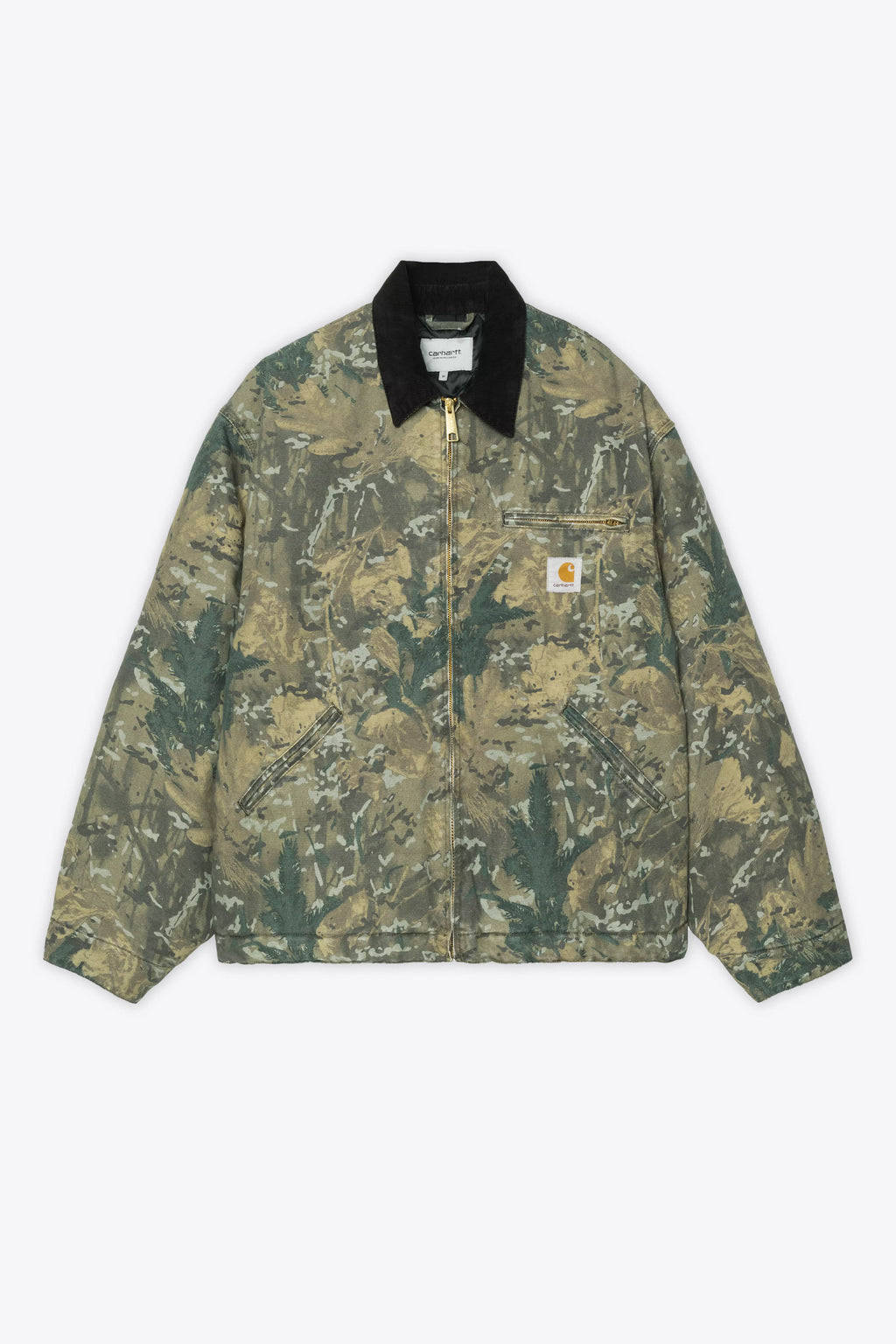 alt-image__Green-camouflage-printed-canvas-jacket-with-zip-closure---OG-Detroit-Jacket