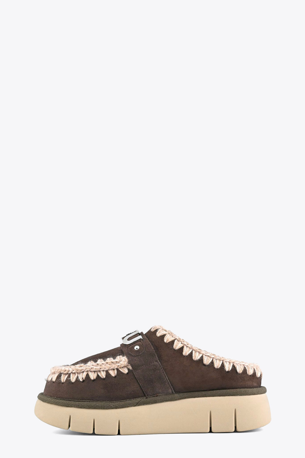 alt-image__Sabot-in-montone-marrona-con-logo-in-metallo---Bounce-Clog-Metal-Logo