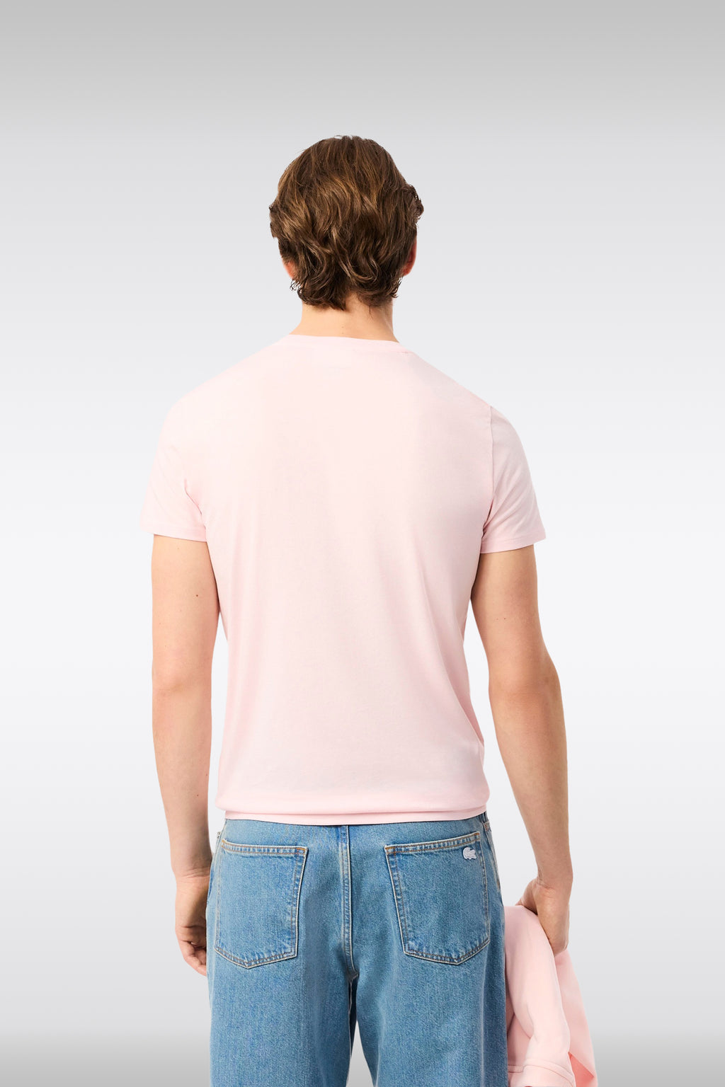 alt-image__Pink-Pima-cotton-t-shirt-with-logo-embroidery